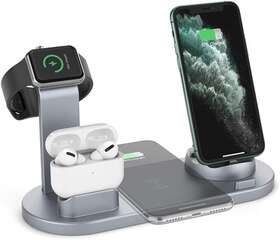 Show Wish 430136272387 Open-box Wireless Charger Stand 6 In 1 Multi-function Charging Station Dock