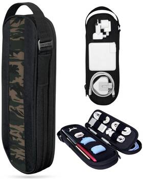 Side By 899959011818 Electronics Organizer Travel Case For Cables Charger Power Bank Tech B