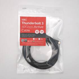 Cbtb0111s1 Siig Thunderbolt 3 40 Gbps Active Cable Usb C 2m Lot Of 15