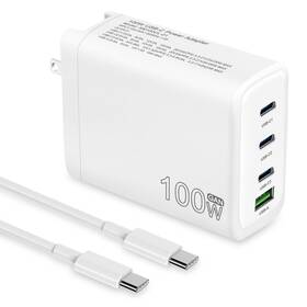 100w Siker 755752110292 Usb C Charger 4-port Pd Power Adapter Gan Fast Charg
