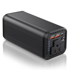 100w Sikon 719358626724 Portable Laptop Power Bank Universal 98wh/27000mah Ac Outlet With 60w P