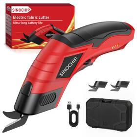 Jian-11 Sinochip Electric Scissors For Cardboard Cutting 2000mah Cell 12000rpm High-power Box
