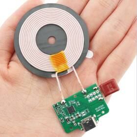 Wcpcbacb-15w-1 Sjzbin 15w Qi Wireless Charger Pcba Circuit Board With Coil Pad Charging