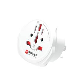 1.500221-e Skross World To Usa Country Travel Adaptor White