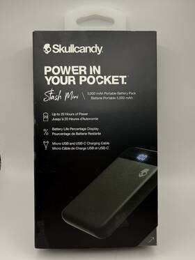 S7pmz-m003 Skullcandy Power In Your Pocket 5000mah Portable Battery Pack