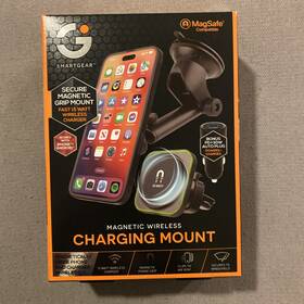 Smartgear 030698070689 Magnetic 15 Watt Wireless 3-1 Car Charging For Iphone And Android