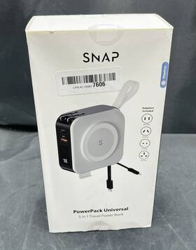 Snapwireless 676351447230 Powerpack Universal - 5 In 1 Magsafe Compatible Travel Charger