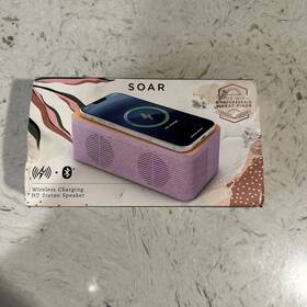 Soar 192129090205 Wireless Phone Charging Bluetooth Hd Stereo Speaker Iphone And Android