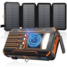 Hi-s029 Soaraise Solar Charger Power Bank - 48000mah Wireless Portable Built-