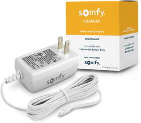 Somfy 726084251991 Charger For V2 Wirefree Motors Powers External Battery Pack Compatible