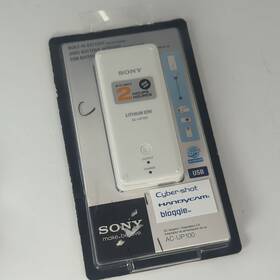Ac-up100 Sony 027242822016 External Backup Usb Power Supply Cybershot Handycam Bloggie
