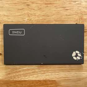 B1-b1 Sony Iniu Black Slimmest 10000mah Capacity 5v/2a Portable Charger Power Bank