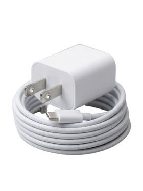 Hm3539 Sorghum Red 40w Usb-c Fast Charger Dual Port Usb-awall Adapter Cable Iphone