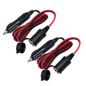 Sp-05-22 Sparking 12v Cigarette Lighter Extension Cord 12ft -car Charger Cigar Male Plu