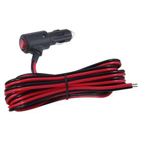 Sp-tin-12ft01 Sparking 12v 12volt Fused Replacement Cigarette Lighter Male Plug With On Off Switch -
