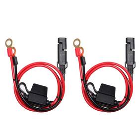 Yu-dbpw-9rjg-2 Sparking 2 Pack Sae 2ft Motorcycle Battery Charger Cord Quick Disconnect Cable