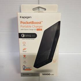 F732qc Spigen Pocketboost 10000mah Power Bank - 18w Usb-c Pd Fast Charging For Iphone S