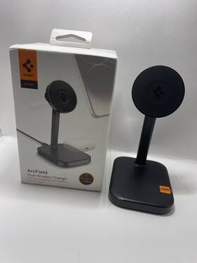 Pf2100 Spigen Arcfield Magfit For Magsafe 2-in-1 Dual Magnetic Wireless Chargingstand