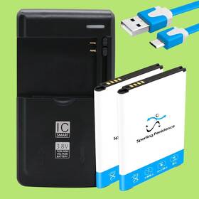 As330 Sporting Persistence 2x 4620mah Grade A Business Battery Universal Charger Cable For Lg K7 Usa