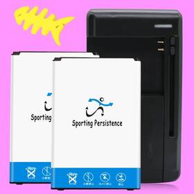 L157bl Sporting Persistence Premium Real 2x 3220mah Rechargeable Battery Charger For Lg Rebel 3 Lte