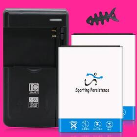 S120vl Sporting Persistence Rechargeable 2x 4720mah Battery External Charger For Samsung Galaxy Luna