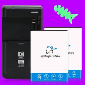 Sm-s890l Sporting Persistence High Capacity 2x 5170mah Battery New Charger F Samsung Galaxy S4 Mini