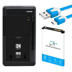 Un220 Sporting Persistence 1600mah Replaceable Battery Universal Rapid Charging Cable For Lg Wine Lte