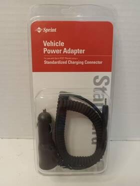 Spsupc002 Sprint Vehicle Power Adapter Standardized Charging Connector For Pcs Phones