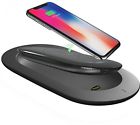 Spx07-black Mipow Portable Wireless Charger Qi Certified Charging Pad Station For