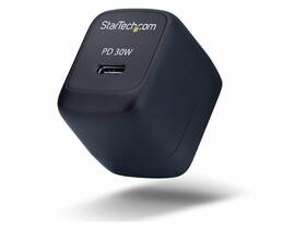 Startech 065030922074 30w Usb-c Wall Charger Portable Gan With Usb Power Delivery