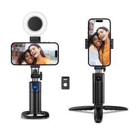 Q0111 Stjiatu Auto Face Tracking Tripod 360 Rotation Iphone Desk Stand. Cell Phone Photo Vl