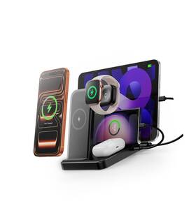 G805 Strendier Multiple Devices Charging Station 5-in-1 For Iphone 17 Pro
