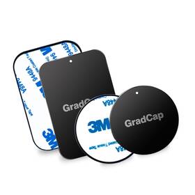 Gcmpcm18compo Strendier Metal Plate For Magnetic Phone Mount - 4 Packs Universal Ultra Thin Black Met