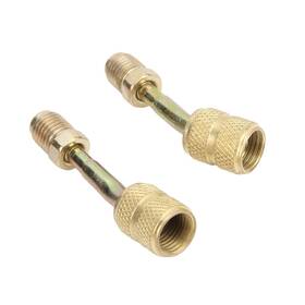 Hilbelifu4s5vzdgken Strendier 2pcs R410a Adapter 1/4 To 5/16 Converter Universal Charging Vacuum Port Adap