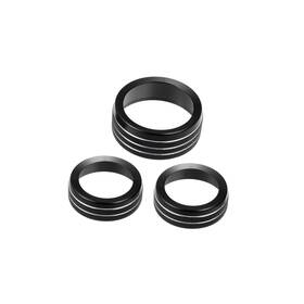 Ifn240806f008045 Strendier 3pcs Car Air Conditioner Knobs Decals Ac Radio Switch Knob Cover For Dodge Du