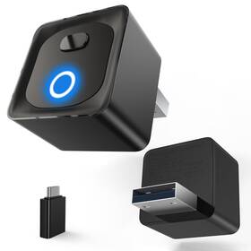 Dm-301 Sumk Wireless Carplay Adapter For Apple Iphone And Android Auto - One-click Disconn
