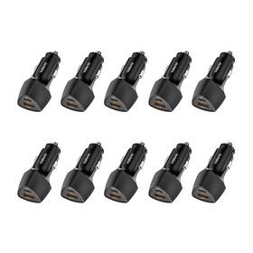 Ppsqc3.0 Sunda 784135317980 10pack Usb C Fast Car Charger 51w Dual Ports Pd/ppsqc3.0 Cell Phone Au