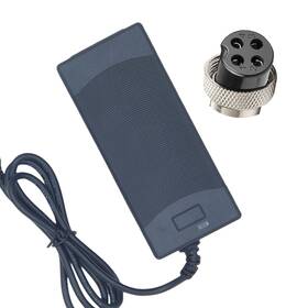 Suptopone 726260618037 42v Scooter Charger 4 Prong For Voyager 36v Batteries 2a 4-pin Connector