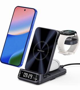 708g2 Swanscout 705353728518 Wireless 3 In 1 Charging Station For Pixel Watch 2/3