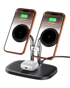S10027 Swanscout Wireless Charger For Iphone Air/17 706m Dual Black