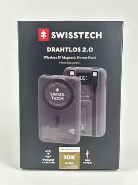 Swisstech 820909886594 Swiss Tech 10000mah Magsafe Power Bank Fast Charging Iphone 12 Portable Read