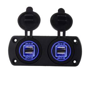 Sxstar 711221156314 4-port Usb Charger Socket Waterproof Dual 4.2a Car Power Outlet A