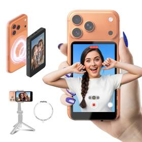Sy-m4-17-bk Synco Xview Selfie Monitor Screen For Iphone 17 Series Secure Private Wirele