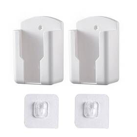 Teadokly 616814548746 2pack Remote Control Holder Self-adhesive Wall Mount Phone Air Conditi