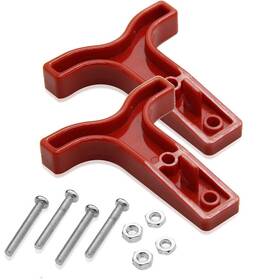 Teamwill 794697031187 2pcs Battery Quick Connector Kit 600v 50amp Plug Connect Disconnect Winch Han