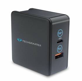 S-tr-134 Techsmarter Dual Usb C Pd Fast Charging Wall Charger 48w - New