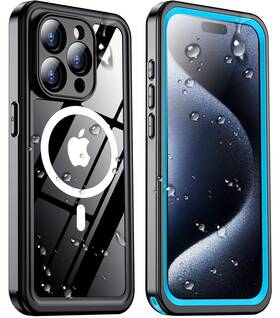Cxfm-15p Temdan Magnetic For Iphone 15 Pro Case Waterproof Built-in Screen Protector I