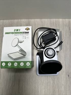 Fw-003 Tenpoform 3 In 1 Wireless Charger For Magsafe Aluminum Alloy Charging Station