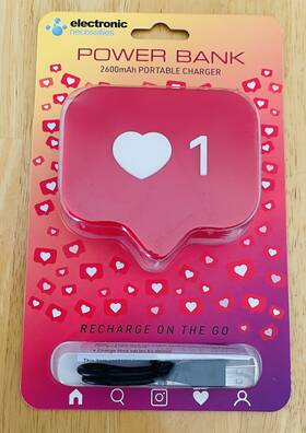 The Zoofy Group Llc 857237006585 Cute Portable Rechargeable 2600mah Power Bank Bnib