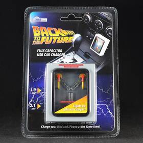 Thinkgeek 847509005750 Back To The Future Flux Capacitor Usb Car Charger Sealed But Arm Crack Inside